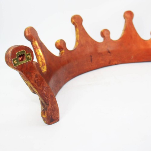 Vintage krone wandhaken - vintage,