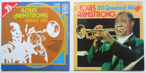 Louis armstrong 2lp - 2x,