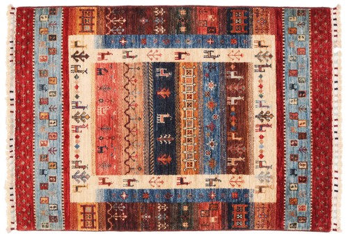 Moderner gabbeh tiermotiv - moderner,