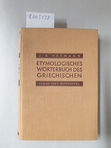 Etymologisches wörterbuch des - etymologisches,