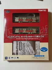 Tomytec 977814 / 327714 Spur N, Dresdner Straßenbahn Typ Tatra T4+B4, NEU OVP