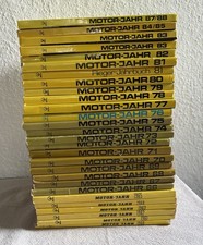 Motorjahr Buchserie 1960-1978