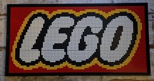 Lego logo schild - logo,