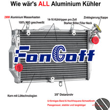 Aluminium Kühler Für Honda CBR1100XX Super Blackbird Fuel Injected 97-08 07