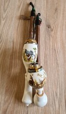 2 × Pfeife / Gesteckpfeife /