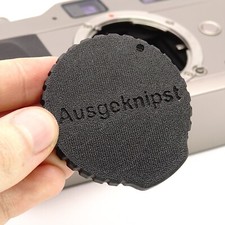 Contax G Gehäusedeckel GK-B Body Cap für Contax G1 G2 von Ausgeknipst