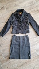 Tolles Kostüm BIBA Jacke Gr. 38, Rock Gr. 34 Neu