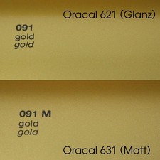 1m ORACAL 621 Glanz 631 Matt Möbelfolie (4,75€/m²) Plotterfolie Plotter Folie