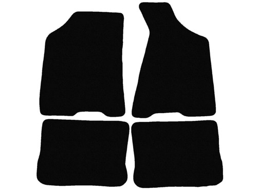 Schwarz fußmatten - schwarz,