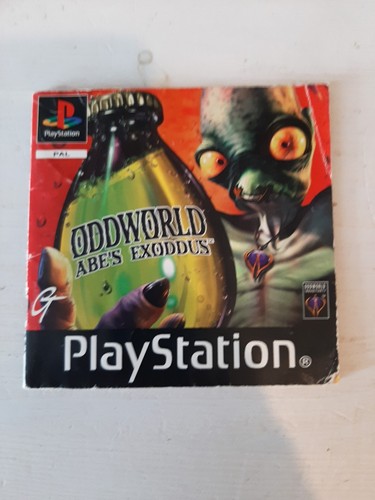 Ps1 oddworld abes exodus - exodus,