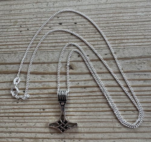 Kette anhänger thorshammer - kette,