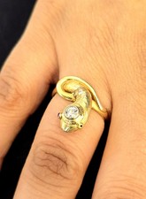 Jugendstil Schlangenring