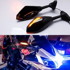 Motorrad Rückspiegel mit LED Blinker für Honda CBR 600 F1/F2/F3/F4/F4i 1987-2006