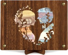 Holz-Hochzeitspaar Originelle