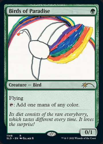 Magic mtg birds - of, paradise