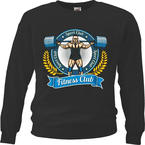 Sweatshirt bodybuilding gym - bodybuilding,