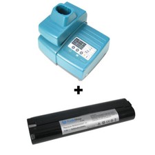 Set Angebot Ni-MH AKKU 9,6V 3000mAh + LADEGERÄT für Makita 903D DA390DW DA391DRA