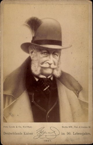 Kabinett foto kaiser wilhelm - kaiser,