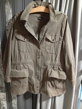 Ulla Popken Damen Jacke oliv Gr. 50/52 Kaum Getragen - Übergang 