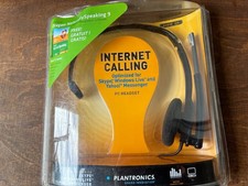 PLANTRONICS PC Headset Calling with Skype INTERNET AUDIO 310 Chiamate Cuffie