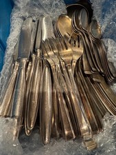 altes Silberbesteck 90er 100er Silber 6kg Essbesteck 12 Personen 112 Teile