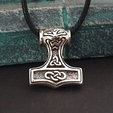 Thors Hammer Anhänger Silber