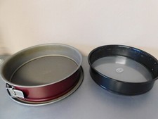 2 x Dr.Oetker Backformen Springform Glasboden