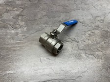 Genebre Kugelhahn, 1 1/4 Zoll, Edelstahl, V4A, DN32, PN63, 2014 07