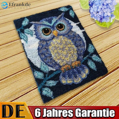 Diy eule tapisserie - diy, teppich