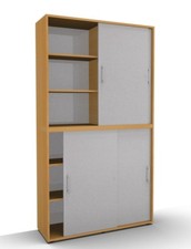 Aktenschrank 2teilig 6
