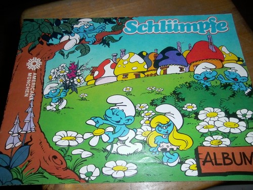 Sammel album schlümpfe - schlümpfe,