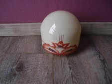 alter Glas Lampenschirm Art