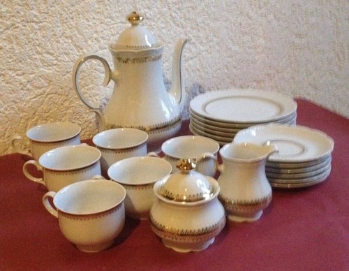 Porzellan service mitterteich - porzellan,
