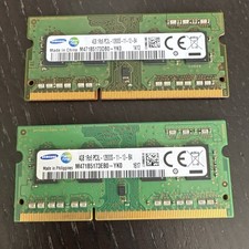 2x Samsung DDR3 SoDIMM