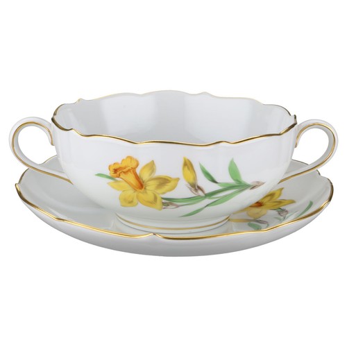 Suppentasse mit untere - suppentasse,