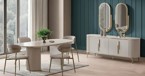 Modernes esszimmer set mit - modernes, esszimmer-set