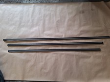 Zierleisten VW Golf 1 Cabrio Schwarz Chrom breit rechts Beifahrerseite  RARITÄT