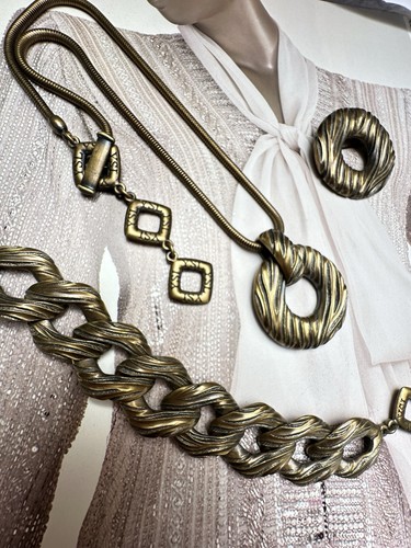 Vintage ysl set halskette - vintage,