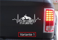 Auto Aufkleber Motorrad