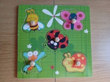 Holzsteckpuzzle 5 Teilig