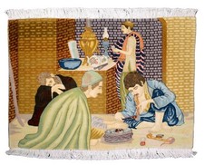 Orientteppich Handgeknüpft