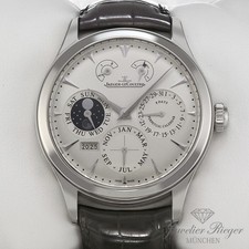 Jaeger Le Coultre Master Eight Days Perpetual Calendar 2013 Q1618420 Edelstahl