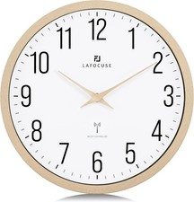 Lafocuse 30CM Funk Wanduhr mit