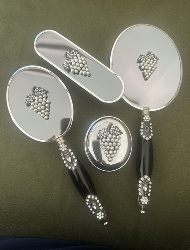 Tlg handspiegel set oval - 4-tlg., handspiegel-set