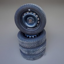 4x 14 Zoll Stahlfelgen Winterräder  TOYOTA Aygo Citroen C1 Peugeot 107 108 