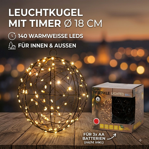 Led leuchtkugel cm - led, 140