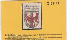 Reklamemarke Kaffee Hag Wappen