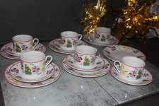 6 per. Weihnachtsgeschirr Geschirr Weihnachten Adventszeit Kaffeegeschirr Flirt