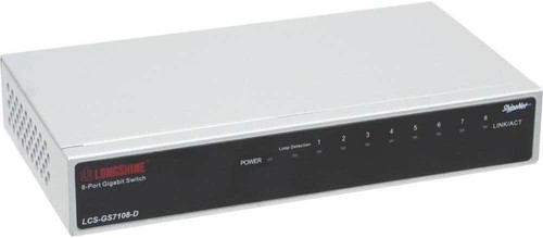 Longshine lcs gs7108 port - longshine, 8-port