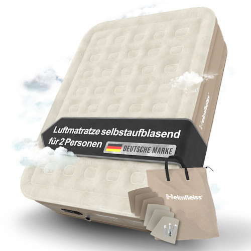 Luftbett selbstaufblasend